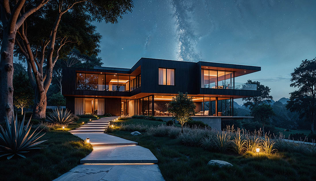 Товары для общего освещения загородного дома — акция «Дачный сезон» март-апрель 2026