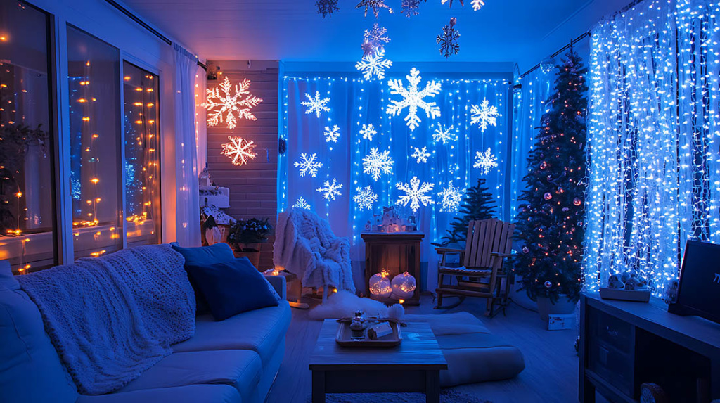 Новогоднее оформление квартиры