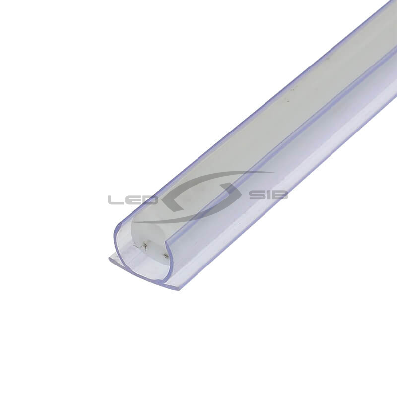 профиль для дюралайта, неона (круглого) ls пвх размер 13мм*17мм (1хлыст 2 метра) Профиль для дюралайта, неона (круглого) LS ПВХ размер 13мм*17мм (1хлыст 2 метра)