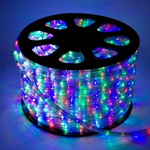 Дюралайт LS LED Круглый, 2 жилы, 36LED/m 13 мм, 220V (кратность резки 2 м.) Катушка 100м.