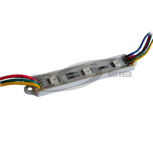 светодиодный модуль ls smd 5050/3led 90х12х4.5мм max 0.72w ip65 120° Светодиодный модуль LS SMD 5050/3LED 90х12х4.5мм max 0.72W IP65 120°