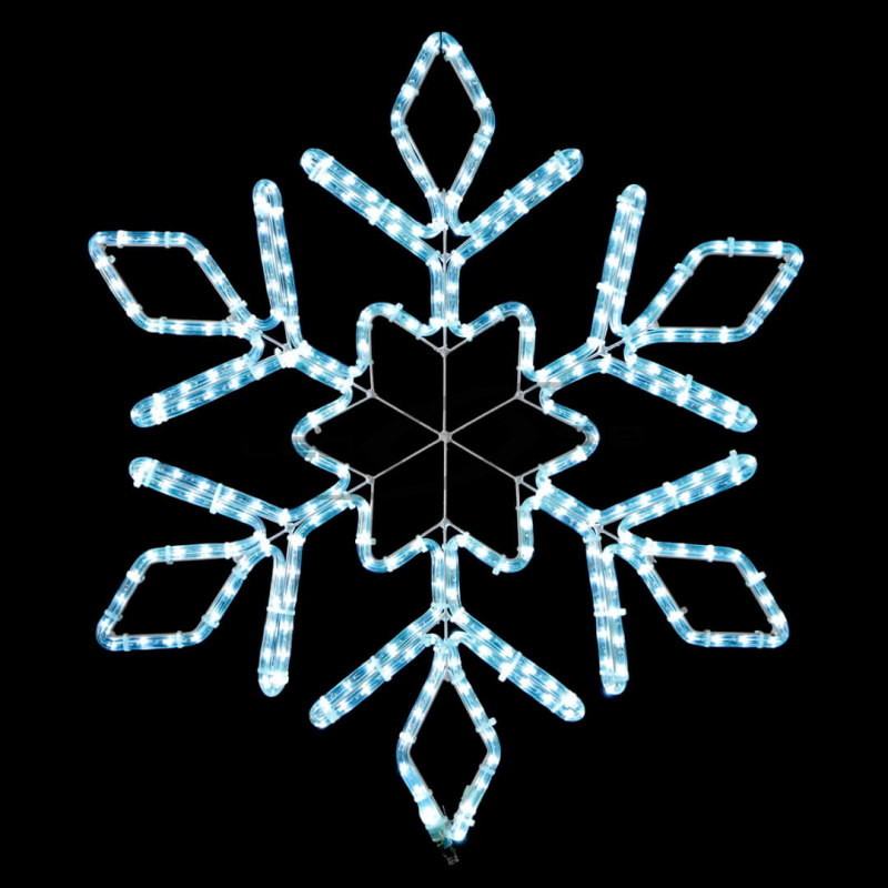 Фигура световая "Снежинка" LS LED 95*90 см IP65 (металлический каркас)