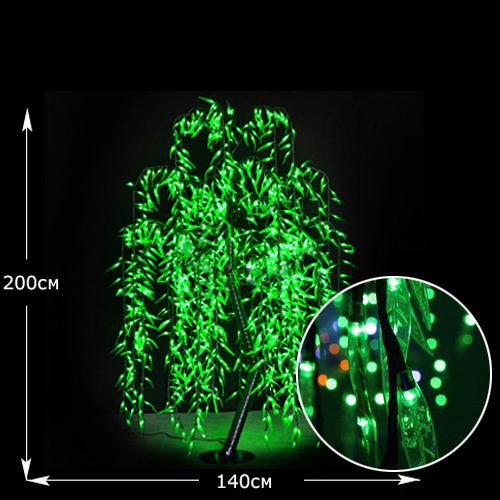 СД дерево "Ива" LS 1400мм-2000мм 1152LED SJ-LS-B001