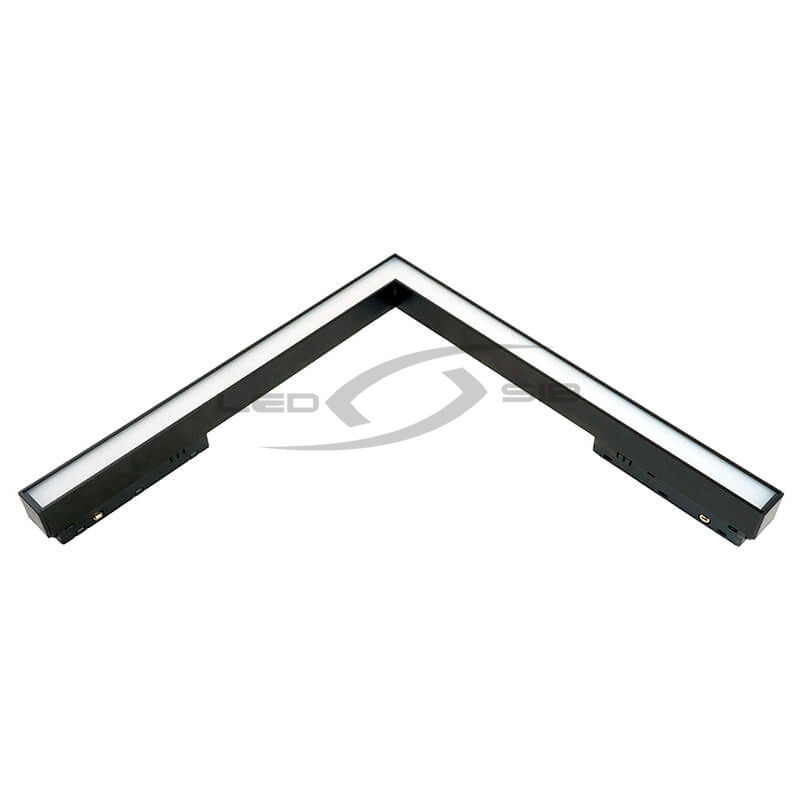 Светильник сд трековый низковольтный 24W, 110 градусов, черный MGN307