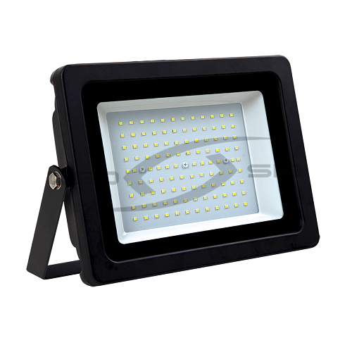 Прожектор сд СДО-07-100 черный IP65