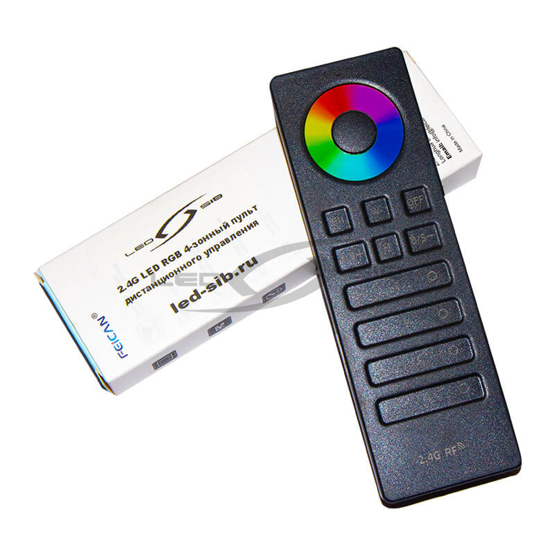 Сенсорный RGB пульт 2,4G на 4 зоны