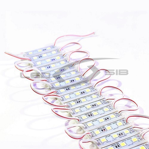 Светодиодный модуль LS SMD 5054/3LED 66Lm 36х9х3,5мм IP65 max 0,72W 120° (мини)