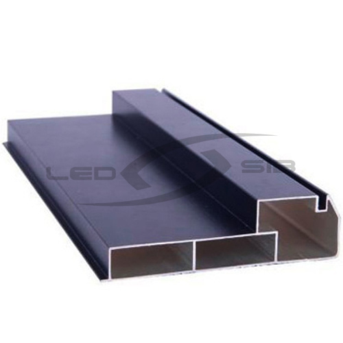 Профиль алюминиевый LS для бегущих строк 9025, 1 хлыст 3м (цена за м.)