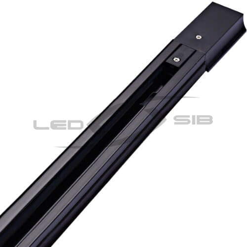 Шинопровод однофазный R-1B-TL 1м черный серии TOP-LINE IN HOME