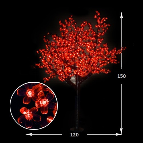 сд дерево "сакура" ls 1200мм-1500мм 480led sj-yhs-b002 СД дерево "Сакура" LS 1200мм-1500мм 480Led SJ-YHS-B002