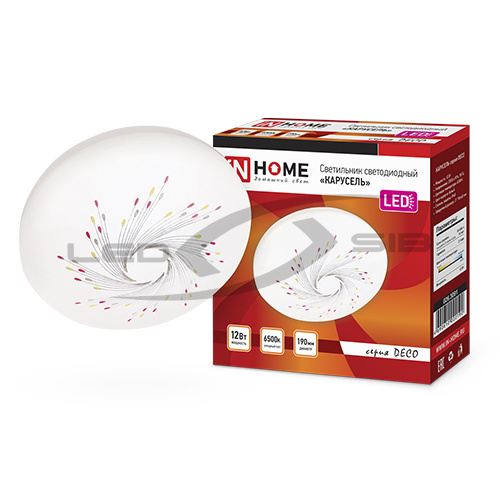 Светильник cд DECO 36W 2340Lm 350мм КАРУСЕЛЬ IN HOME