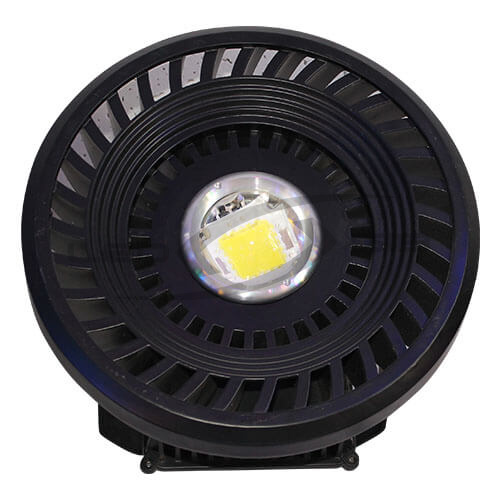 СД прожектор 130 Ватт (круглый) 1 линза 10400 Лм,6000К