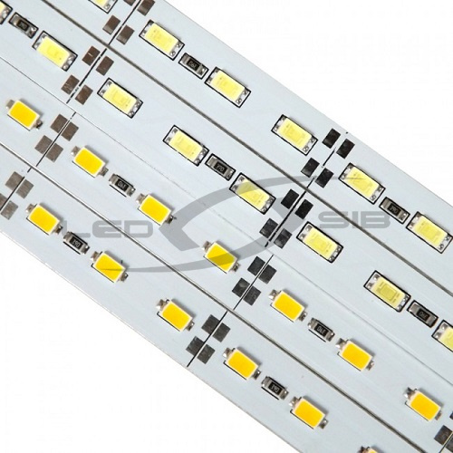 Светодиодная линейка LS SMD 5630/72 LED, MAX 10W, 990х12х2мм, 12V, IP33, 1440 Lm