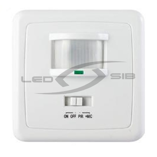 Датчик движения инфракрасный ДД-035 оптико-акустический 500W 160гр. 9м IP20