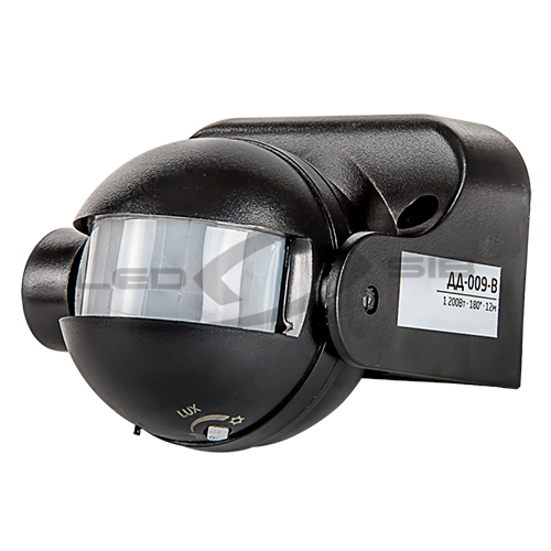 Датчик движения ДД-009 1200W 160гр.12м IP44