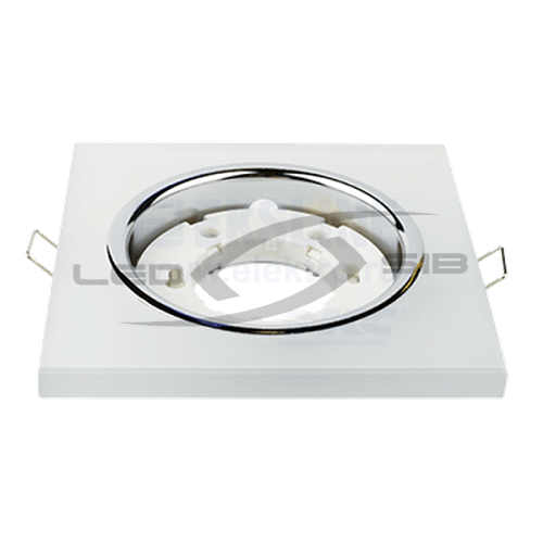 Светильник встраиваемый GX53R-SMT-glass под лампу GX53 Квадрат/стекло Матовый 