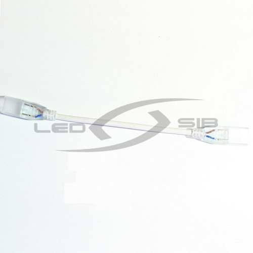 Коннектор 2х сторонний LS для СД ленты SMD 5050 220V (без иглы) 2PIN 8мм