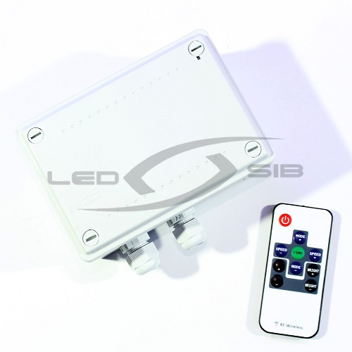 Контроллер LS для белт лайта 1400 (4кан, 1400Вт, 20 прогр.,  для белт лайта, ДУ) IP54